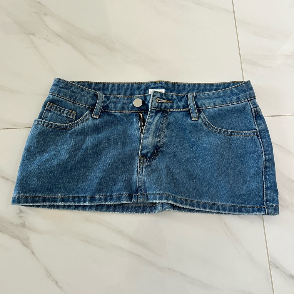 Shein Denim Mini Skirt